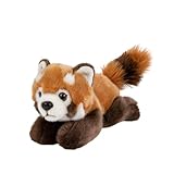 Teddys Rothenburg Kuscheltier Roter Panda liegend 20 cm Plüschtier Plüschpanda