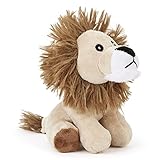 Zappi Co Kinder Kuschelweiches Plüschtier - Perfekte kuschelige Spielgefährten für Kinder Geburtstage und besondere Anlässe(12-15cm) (Löwe)