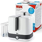 NUK Vario Express Dampf-Sterilisator Modular für bis zu 6 Babyflaschen, Sauger & Zubehör oder Milchpumpe, 1 Stück (1er Pack)
