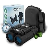 tronature ® Minifernglas – kompakt, leicht und kleines Fernglas [8x21] - geeignet für Kinder und Erwachsene - mit Hardcasetasche – inklusive Tragegurt, Karabiner und Putztuch