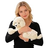 Xiyocadt Kuscheltier Hund – Süßer Pudel Plüschtier mit Kleid, Weiches Stofftier zum Kuscheln, Dekoration & Geschenk für Kinder (30CM)
