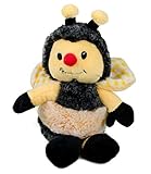 Inware 6900 - Kuscheltier Bienchen Moni, 15 cm, Schmusetier, Biene