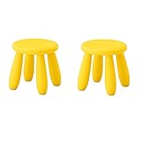 IKEA Mammut Kinderhocker Indoor/Outdoor gelb (2 Stück)