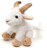 Uni-Toys - Bergziege - 14 cm (Länge) - Plüsch-Ziege - Plüschtier, Kuscheltier HZ015122
