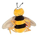 SIGIKID 39208 Biene Cuddly Gadgets Mädchen und Jungen Babyspielzeug empfohlen ab Geburt gelb