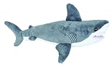 Lashuma Cuddlekins Plüschtier Weißer Hai, Kuscheltier Fisch 25 cm