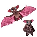 KBIBCK Fledermaus Kuscheltier, 42 x 19 cm Fledermaus Plüsch Toy, Transylvania FledermausKuscheltier, Halloween Kuscheltier Fledermausr, Weich Fledermauss Plüschtier, Geschenke für Kinder, Erwachsene