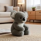 The Koaly – Emotionale Heilung Auf Abruf, Koala Kuscheltier, Gewichtetes Kuscheltier Koala Stofftier Plüschtier Zum Kuscheln, Plüsch für Emotionale Unterstützung für Kinder Erwachsene (25CM)