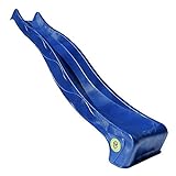 Wellenrutsche Rutsche 300 cm blau Tüv-geprüft von Gartenpirat®