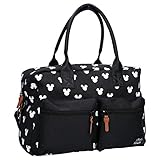 Disney Fashion Damen Better Care 40cm, Micky Maus Wickeltasche, Schwarz