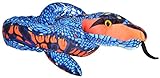 Wild Republic 23524 Blau Orange Plush Snake-54