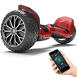 8.5' Premium Offroad SUV Hoverboard - Deutsche Qualitätsmarke - Bluewheel HX510 inkl. Kinder Sicherheitsmodus & App - Bluetooth - Starker Dual Motor - Elektro Skateboard Self Balance Scooter