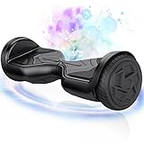 SISIGAD Hovercart Hoverkart für E-Scooter Self Balance Board, Kart-Erweiterung für 6, 5, 8, 10 Zoll Hoverboards mit Sitz, geeignet für Erwachsene und Kinder, ROT, 16,5 cm, HY-A18