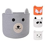 ACOHSY 30×30 CM Aufbewahrungskorb für Kinder–Multifunktionale Spielzeug-Aufbewahrungsbox & Wäschekorb für Kinderzimmer–Kallax-kompatibel–Ideal für Baby & Kinder