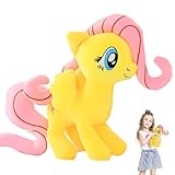 Rainbow Dashs Kuscheltier,20 cm Rainbow Plüschtier Plushies Spielzeug Kuscheltier Pferd Stofftier Pony Regenbogen Little Pony Plüschfigur,Kuscheltier Für Kinder,Mädchen,Jungen,Fans,Sammler