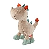 sigikid 43273 Drache Patchwork Sweety, Plüsch, Kuscheltier, Stofftier, kuschelweich, Trendfarben, ab 3 Monaten