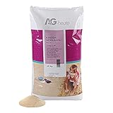 A&G-heute Min2C 25kg Spielsand Quarzsand für Kinderspielsand Sandkasten Sand Sandbox Dekosand geprüft gesiebt fein beige Qualität