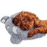 Kissen für Katzen, Welpen, Hunde, weiches Haustier-beruhigendes Spielzeug, U-förmig, kleine Hunde, flauschig, halber Donut-Kuscheltier, nachtleuchtendes Katzenbett, Zubehör für den Innenbereich