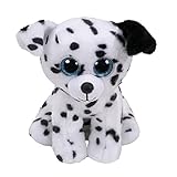 TY T42303 Catcher, Dalmatiner 15cm Beanie Babies, Schwarz, Weiß, 15 cm