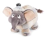 NICI Kuscheltier Elefant mit Schneeanzug 35cm – Stehendes Elefanten Plüschtier für Mädchen, Jungen & Babys – Flauschiges Stofftier zum Kuscheln & Spielen – Schmusetier der Winter Kollektion