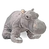 Wild Republic Cuddlekins Nilpferd, Stofftier, Baby-Geschenk für Mädchen und Jungen, Kinder Plüschtier, Kuscheltier Für Babys, Spielzeug aus Recyclingmaterial, 30 cm, 12'