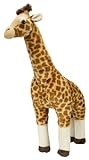 Wild Republic 12228 12386 - Cuddlekins Giraffe stehend, groß, Plüschtier, 64 cm