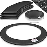 KIDUKU Trampolin Randabdeckung | Ø 244cm 305cm 366cm 427cm | reißfest | 100% UV-beständig Federabdeckung Randschutz (305 cm)