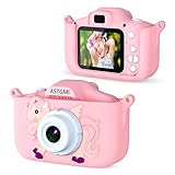 Kinder Kamera, 2.0”Display Digitalkamera ，Geschenke für 3 4 5 6 8 7 9 10 11 12Jahre Jungen und mädchen, 1080P HD Anti-Drop Fotoapparat Kinder für Geburtstagsgeschenk Weihnachten Spielzeug