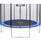 Terena Trampolin 366 cm mit Netz Sicherheitsnetz Gartentrampolin für Kinder 12ft