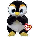 TY Neve Penguin Beanie Bellies Regular - Squishy Beanie Baby Soft Plush Toys - Collectible Cuddly Stuffed Teddy