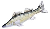 GABY Fish Pillows Zander Kissen, Mehrfarbig, Medium
