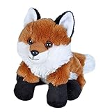 Wild Republic 16268 Hug'ems Plüschtier, Kuscheltier, Fuchs 18cm