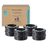 Tommee Tippee Twist & Click Advanced Windeleimer Original-Nachfüllkassetten, Exklusivpackung mit 8, je 10,5 Meter, einfaches, preiswertes Nachfüllen, 8 X 10,5 m (Packung kann variieren)