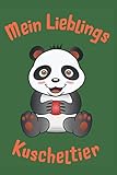 Mein Lieblings-Kuscheltier Baby-Panda: Notizbuch (6“ x 9“ ~ DinA5) 120 linierte Seiten Personalisiertes Notizbuch / Skizzenbuch / Journal / Tagebuch / ... als Geschenk zu allen möglichen Anlässen.