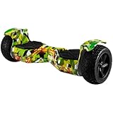 Robway X2 Hoverboard | 𝐃𝐀𝐒 𝐎𝐑𝐈𝐆𝐈𝐍𝐀𝐋 ® Hoverboards für Kinder Jugendliche & Erwachsene - APP Steuerung - 𝟮 x 𝟯𝟓𝟬 Watt Motoren - Self-Balance - Bluetooth (X2 Woodland Camo, Offroad)
