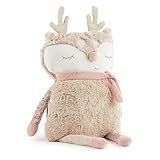 Bieco REH Ella XXL ca. 55 cm - Stofftier Plüschtier - Stoffpuppe Kissen Kuscheltier Baby - Rehkitz - Flach - Geschwister Einschlafhilfe