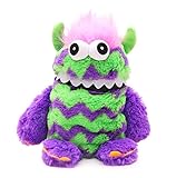 Toyland® 9' (23 cm) lila und grünes Sorgenmonster-Plüsch-Stofftier – liebt es, Ihre Sorgen zu fressen