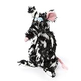 SIGIKID 39609 Schiggi Miggi BeastsTown Ratte für Mädchen Jungen und Erwachsene Kuscheltier empfohlen ab 3 Jahren Schwarz-Weiß/Ratte