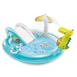 Intex Wasserspiel Pool Aufblasbares Krokodil Kind 57165NP