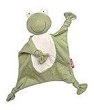 sigikid 39822 Schnuffeltuch Frosch, Yellow für Mädchen und Jungen von 0 bis 36 Monaten