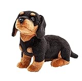Uni-Toys - Dackel - 27 cm (Länge) - Plüsch-Hund, Haustier - Plüschtier, Kuscheltier