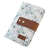 Love my Baby Babywindeltasche mit Wickelunterlage – Wickeltasche für unterwegs mit viel Platz, Eukalyptusweiß-Mint