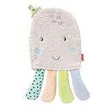 Fehn Waschlappen Oktopus - Waschhandschuh mit Tiermotiv - Badewannenspielzeug für fröhlichen Badespaß - Babywaschlappen für die Badewanne - weicher Handtuchfrottee für Babys und Kinder ab 0+ Monaten