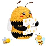 Vibbang Pocket Hug Biene Glücksbringer Geschenke, Glück Biene Positive Geschenke, Funny Positive bee, Emotional Positive Kartoffel Pocket Hug Geschenke für Freundin Kleine Geschenke für Frauen