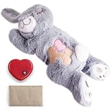 Pet Prime Snuggle Rabbit – Welpen-Herzschlag-Schmusetuch für Welpen, Hunde-Plüschspielzeug, Hundespielzeug