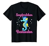 Kinder Kinder Seepferdchen bestanden, Schwimmabzeichen T-Shirt