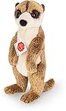 Teddy Hermann 92655 Erdmännchen stehend 29 cm, Kuscheltier, Plüschtier mit recycelter Füllung