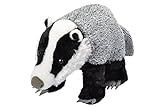 Wild Republic 17639 19413 tasso, coccolone Peluche, Regali per Bambini Plüsch Dachs, Cuddlekins Kuscheltier, Plüschtier, 30 cm, Brown