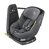 Maxi-Cosi AxissFix Autositz, 360° drehbarer Kindersitz mit ISOFIX und Liegeposition, nutzbar ab ca.  4 Monate bis 4 Jahre (ca. 61 - 105 cm), Authentic Graphite, Grau