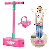 Toyzey Spielzeug für Draußen,Pogo Jumper Spiele ab 3 4 5 6 7 8Jahre Spielzeug ab 3-8 Jahre Mädchen Spielzeug 8-12 Jahre Lustige Spiele Kinder Geschenke für Mädchen 3-12 Jahre Geburtstagsgeschenk